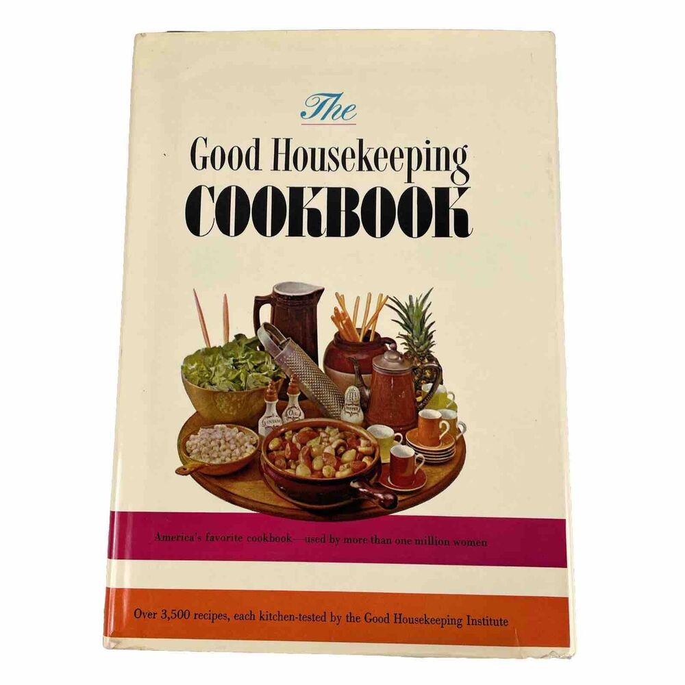 The New Good Housekeeping Cookbook Hardcover Dust Jacket 7th Ed. 1963 Like New